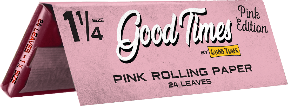 GT Pink Rolling Paper 1&1-4