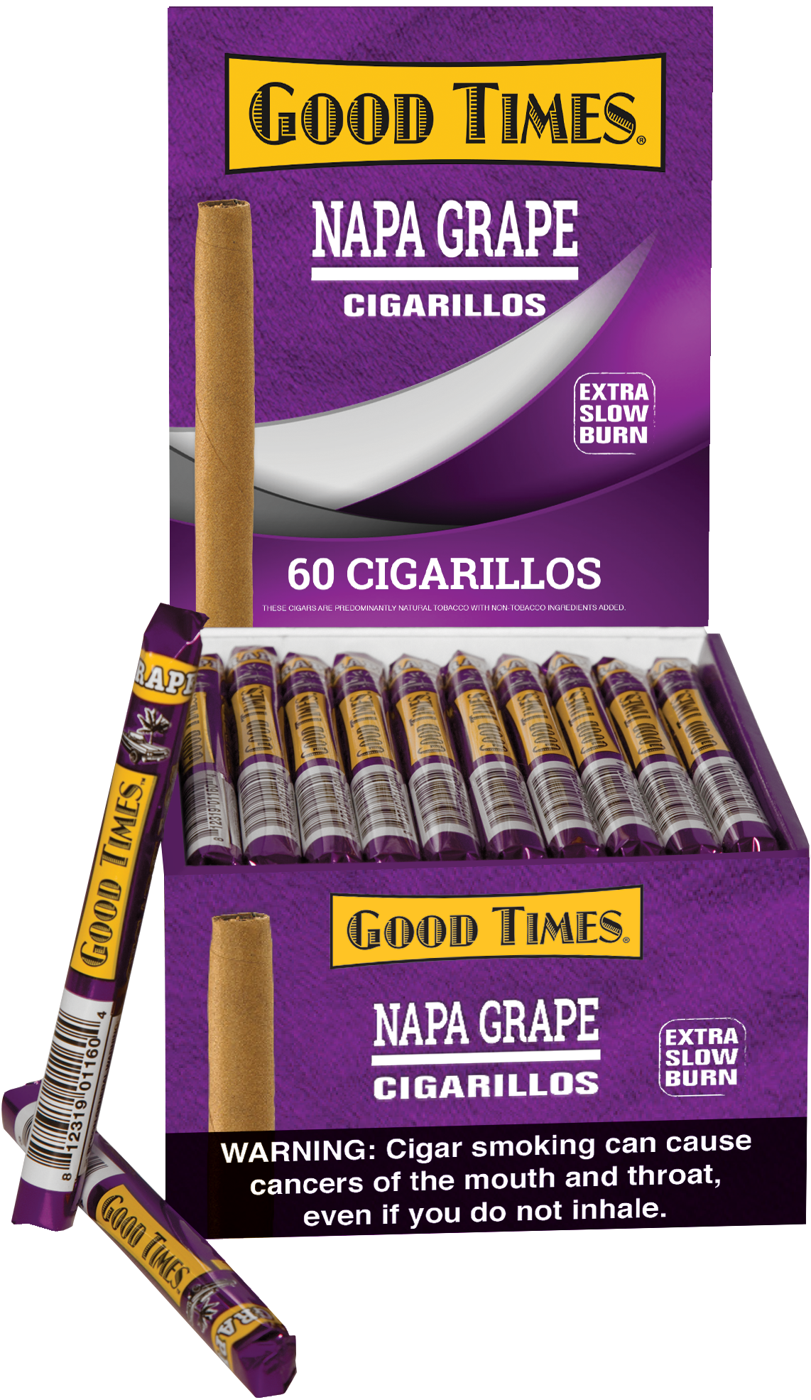 goodtimes tobacco.com Good Times 60CT Box Napa Grape